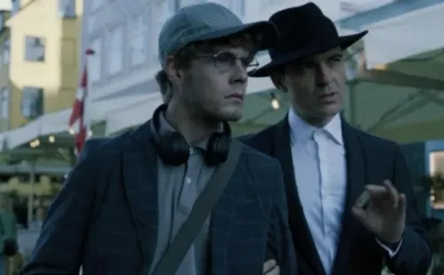 Berlín y su hijo, Rafael. Foto: (Netflix)