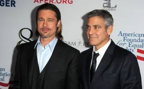 brad pitt george clooney