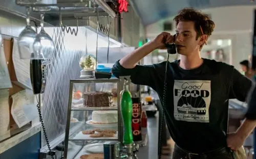 Andrew Garfield en Tick, Tick... boom. Foto: (Netflix)