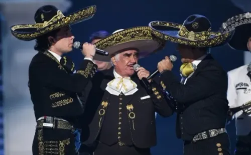 El cantante en acción. Foto: Getty.