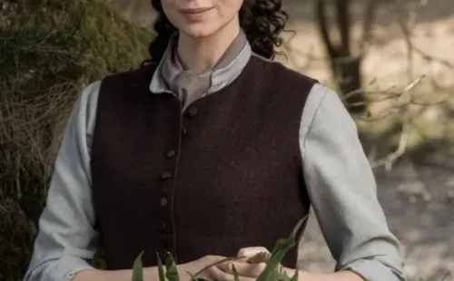 Caitriona Balfe como Claire Fraser. Foto: (Starz)