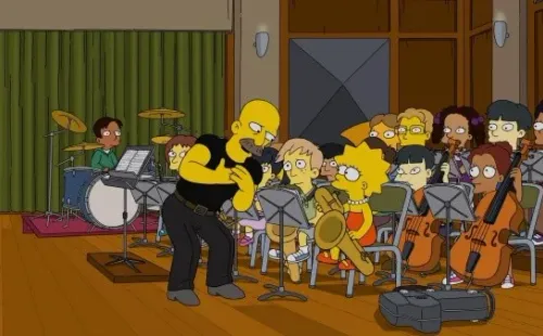 lisa simpson saxofon