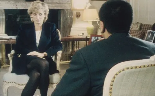 Lady Di en la entrevista de la BBC. Foto: (Getty)
