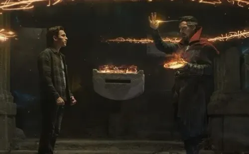 El momento en el que el Dr. Strange abre el multiverso. Foto: (IMDB)