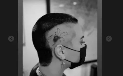 El tatuaje de la cantante. Foto: @ddlovato