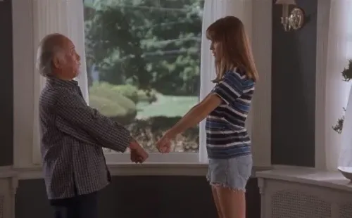 karate kid 4 hilary swank pat morita