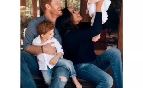 Los Príncipes y sus hijos. Foto: (@alexilubomirski)