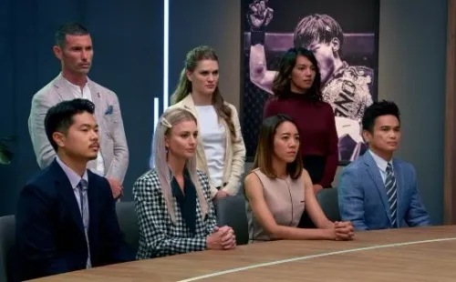 Los protagonistas de El aprendiz: edición ONE Championship. Foto: (Netflix)