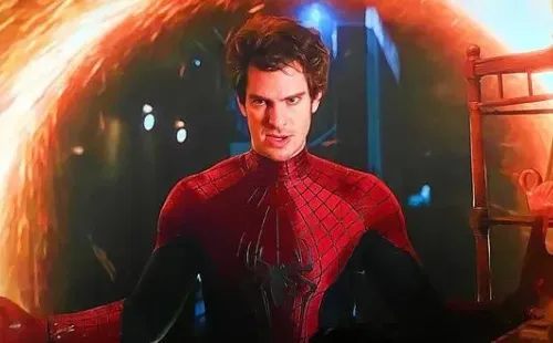 Andrew Garfield en su primera aparición en No Way Home. Foto: (IMDB)