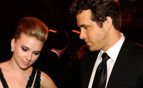 Scarlett Johansson y Ryan Reynolds. Foto: (Getty)