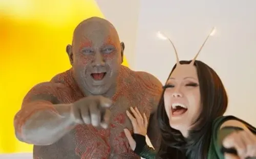 Mantis y Drax. Foto: IMDb.