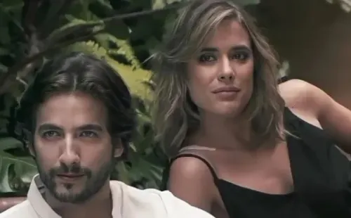 Carlos Torres y Carolina Ramírez. Foto: (Caracol TV)