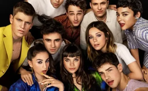 El elenco de Élite 4. Foto: (Netflix)