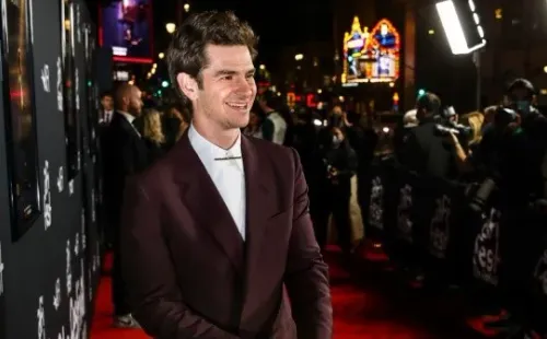 Andrew Garfield en la promoción de Tick, Tick, Boom. Foto: (Getty)