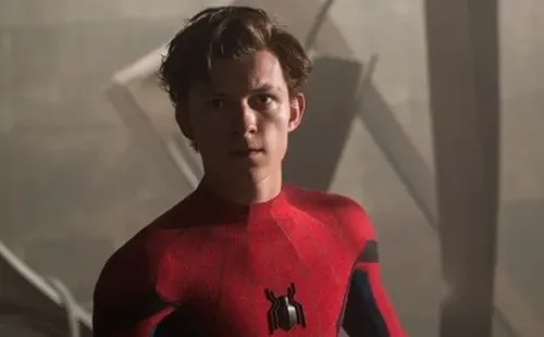 Tom Holland en el traje de Spider-Man. Foto: (IMDB)