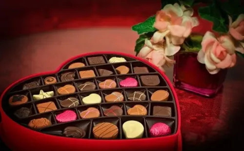 Chocolates, uno de los objetos para dar en el Día de los enamorados. Fuente: (Getty images)