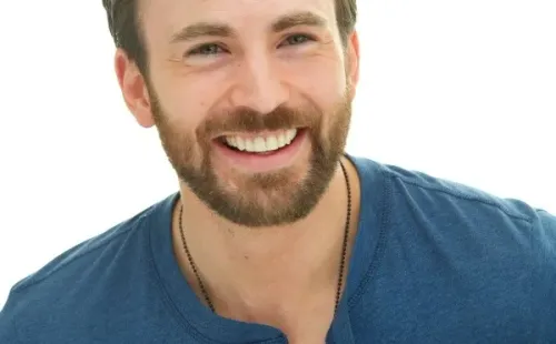Chris Evans ya tiene su crush famoso. Foto: (Getty)