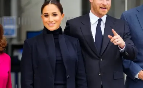 Meghan Markle y el Príncipe Harry. Foto: (Getty)