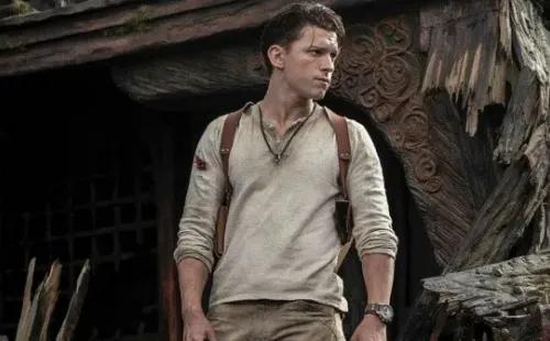 Tom Holland en Uncharted. Foto: (Sony Pictures)