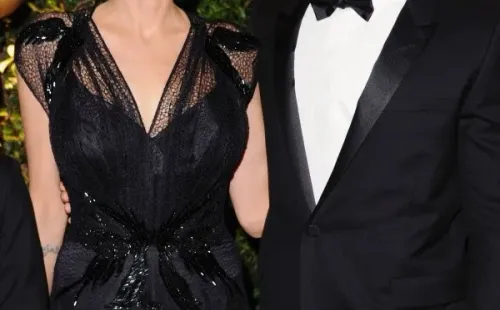 Brad Pitt y Angelina Jolie en 2013. Foto: (Getty)