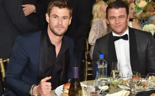 Chris Hemsworth y Luke Hemsworth. Foto: (Getty)