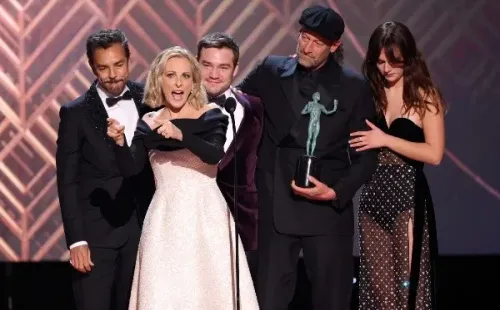 CODA se quedó con la estatuilla al Mejor elenco en cine (Foto: Getty)