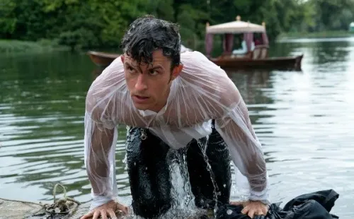 Jonathan Bailey en Bridgerton 2. Foto: (Netflix)