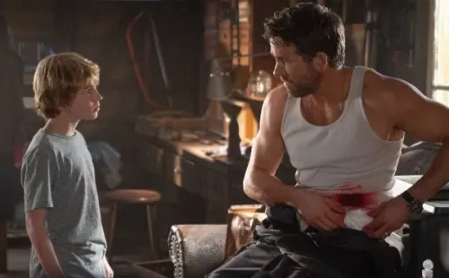 Walker Scobell con Ryan Reynolds. Foto: (Netflix)