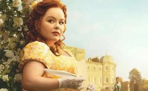 Nicola Coughlan en Bridgerton 2. Foto: (Netflix)
