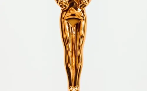 Estatuilla de los Premios Oscar. Fuente: (Getty images)