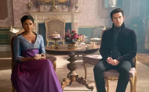 Kate Sharma y Lord Bridgerton. Foto: (Netflix)