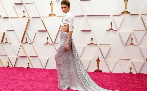 Zendaya en la alfombra roja. Foto: (Getty)