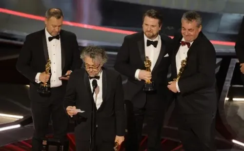 Dune recibió el premio a mejores efectos visuales. Foto: (Getty)
