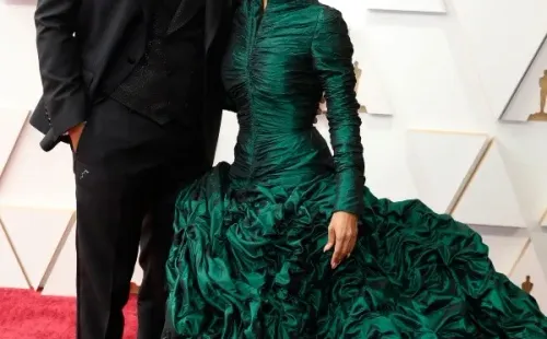 Will Smith y Jada Smith en la alfombra roja de los Oscar. Foto: (Getty)