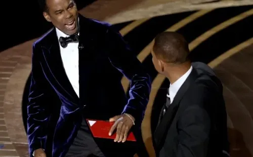 El golpe de Will Smith a Chris Rock. Foto: (Getty)