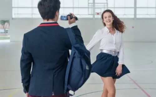 María Pedraza en Élite. Foto: (Netflix)