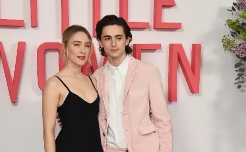 Saoirse Ronan y Timothée Chalamet
