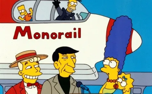 los simpson monorriel