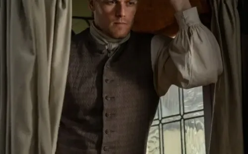 Sam Heughan en Outlander. Foto: (Starz)