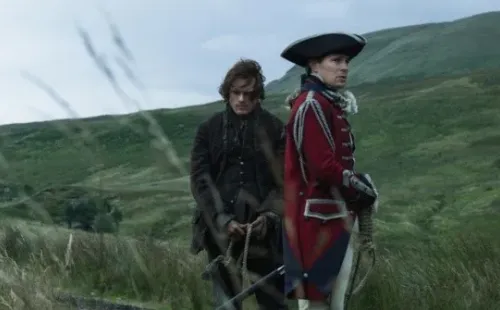 Lord John Grey y Jamie Fraser. Foto: (IMDB)