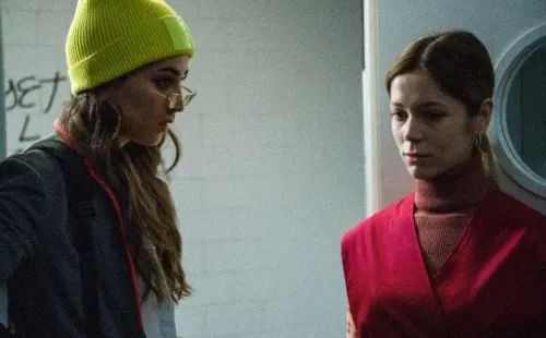 Caye y Rebe en Élite. Foto: (Netflix)