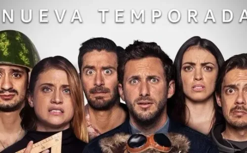 El elenco protagónico de Cómo sobrevivir Soltero. Foto: (Prime Video)