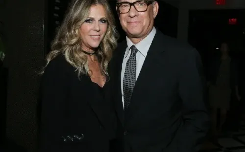 Rita Wilson y Tom Hanks. Foto: (Getty)