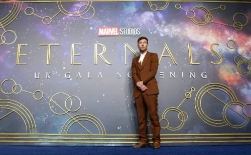 Barry Keoghan en la premiere de Eternals. Foto: (Getty)