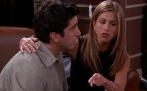 David y Jennifer en Friends. Foto: (IMDB)