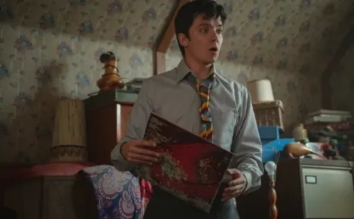 Asa Butterfield en Sex Education. Foto: (Netflix)