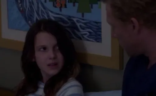 Millie Bobby Brown en Grey's Anatomy. Foto: (IMDB)