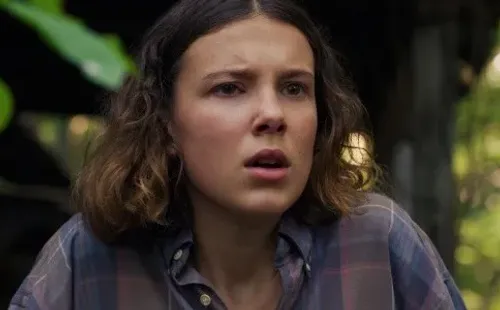 Millie Bobby Brown en Stranger Things. Foto: (Netflix)