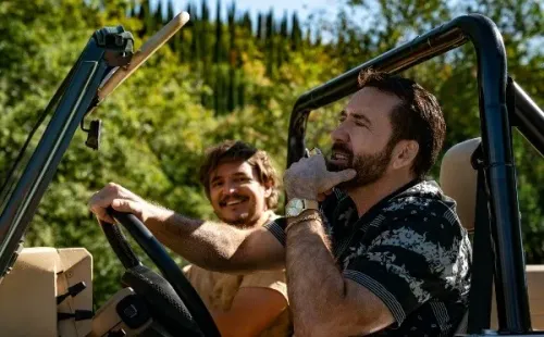 nicolas cage pedro pascal el peso del talento