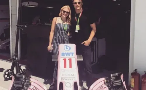 Sam Heughan y Mackenzie Mauzy. Foto: (@samheughan)